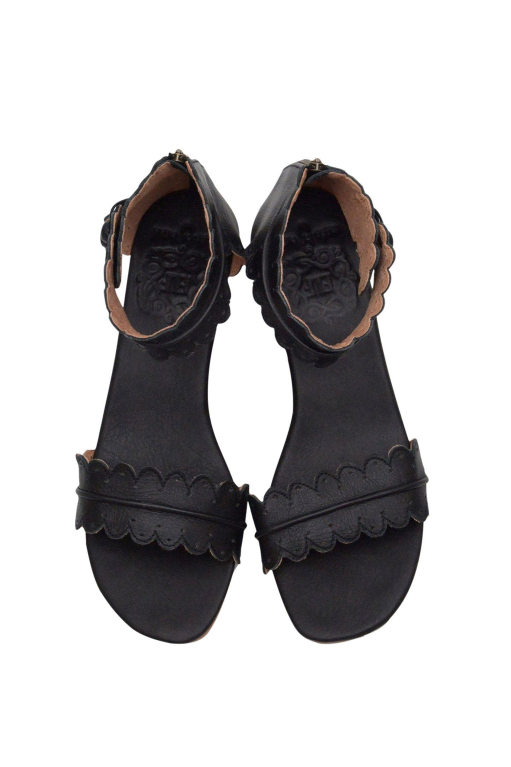 Magdalena Wooden Wedge Sandals-3