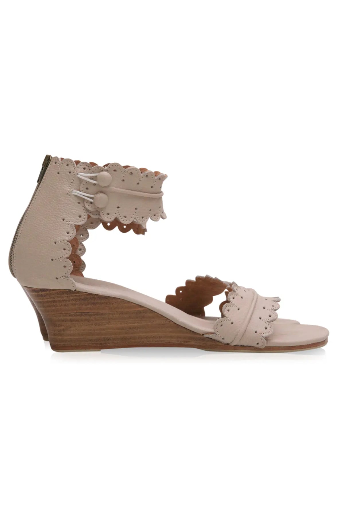 Magdalena Wooden Wedge Sandals-3