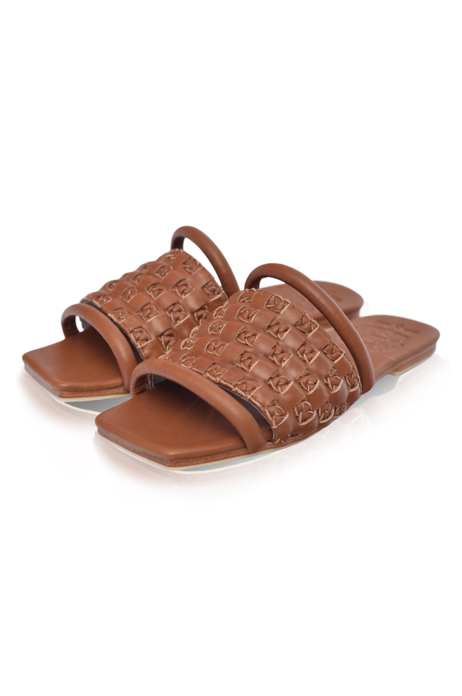 Majorca Leather Slides (Sz. 5)-3