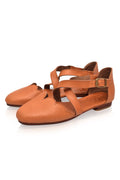 Mangrove Cross-Strap Leather Ballet Flats-2