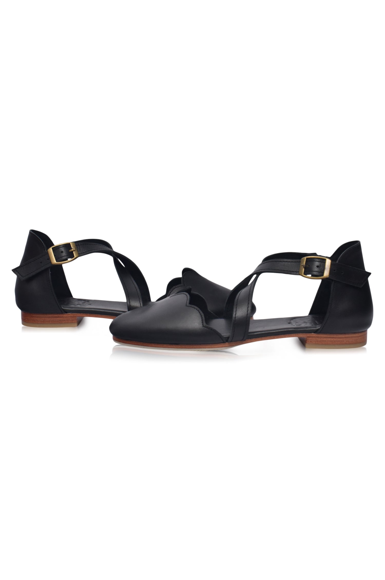 Mangrove Leather Flats (Sz. 7.5)-3