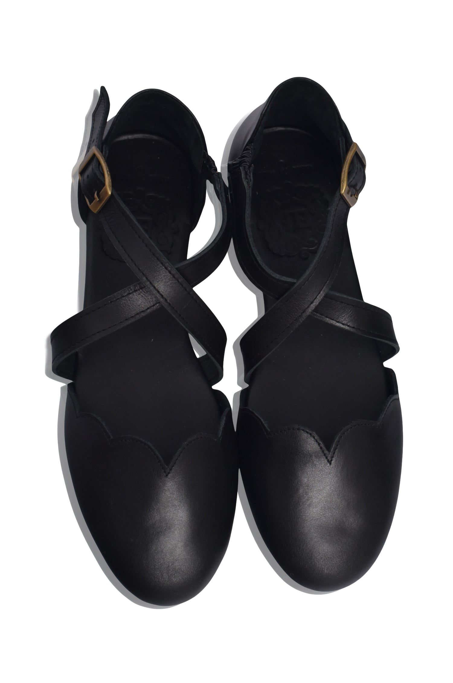 Mangrove Leather Flats (Sz. 7.5)-2