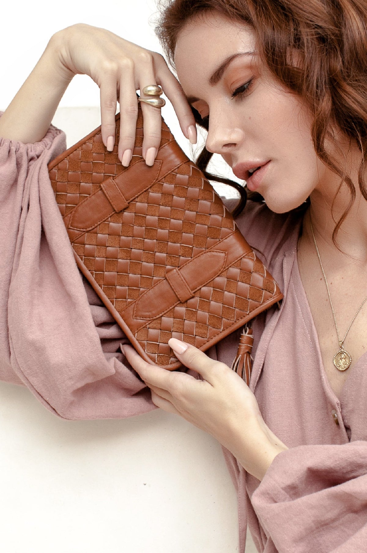 Mexico Woven Leather Wallet-0