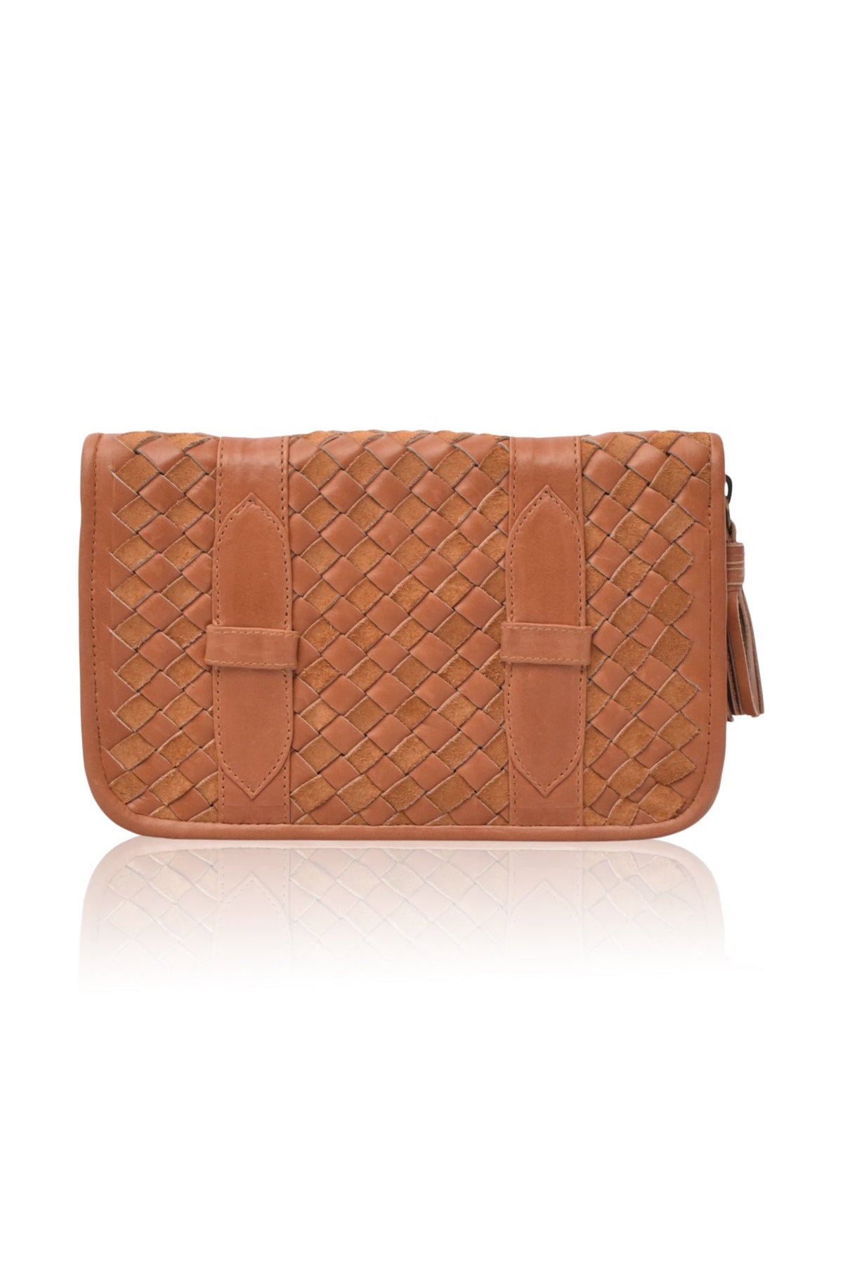 Mexico Woven Leather Wallet-2