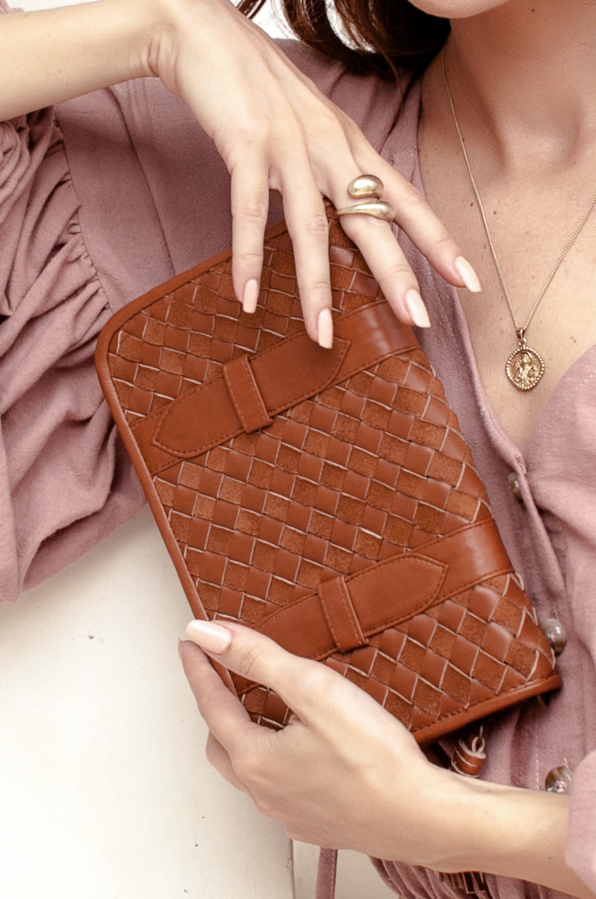 Mexico Woven Leather Wallet-4