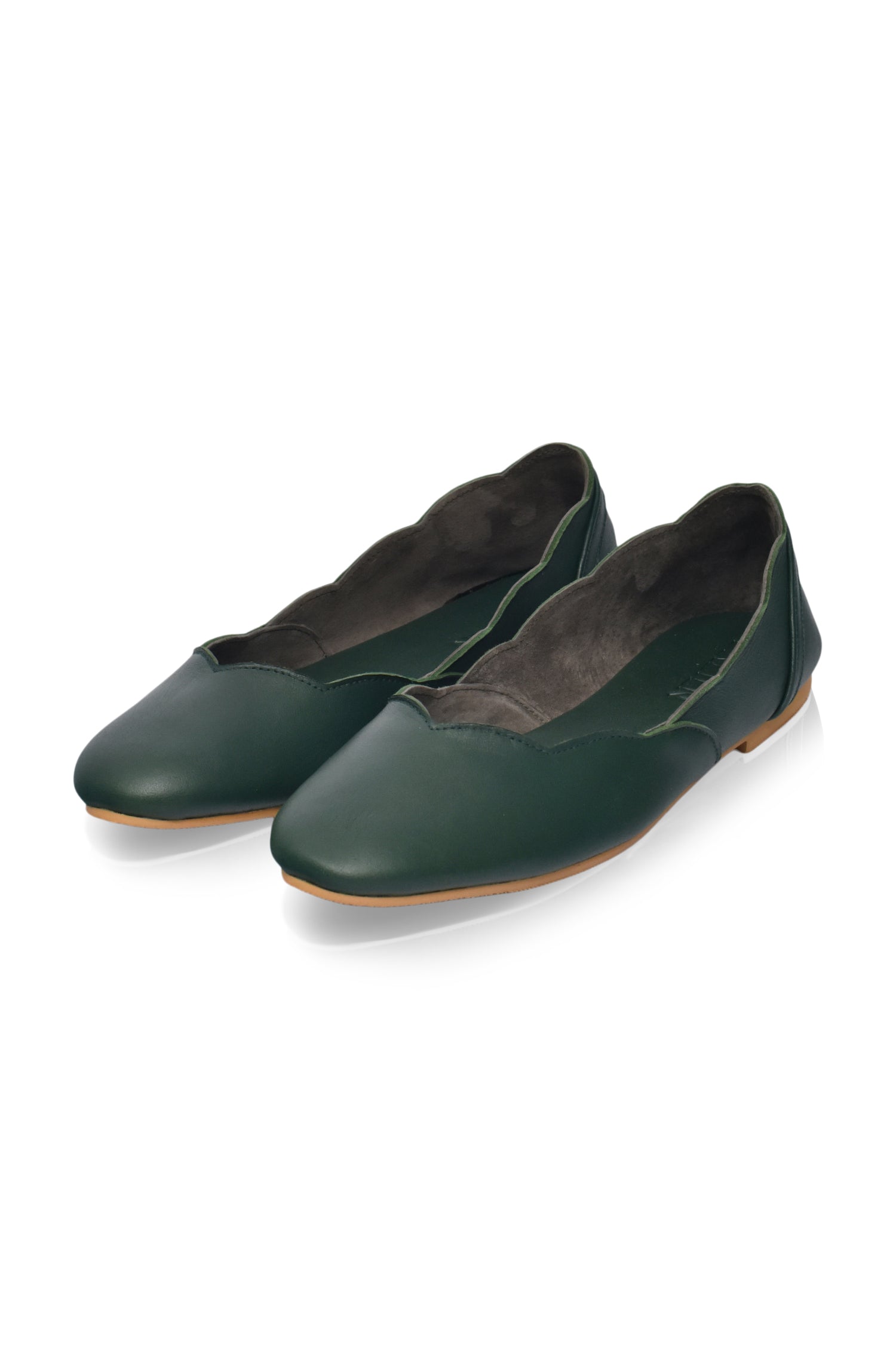 Milan Leather Ballet Flats (Sz. 4, 9, 9.5 & 11)-2