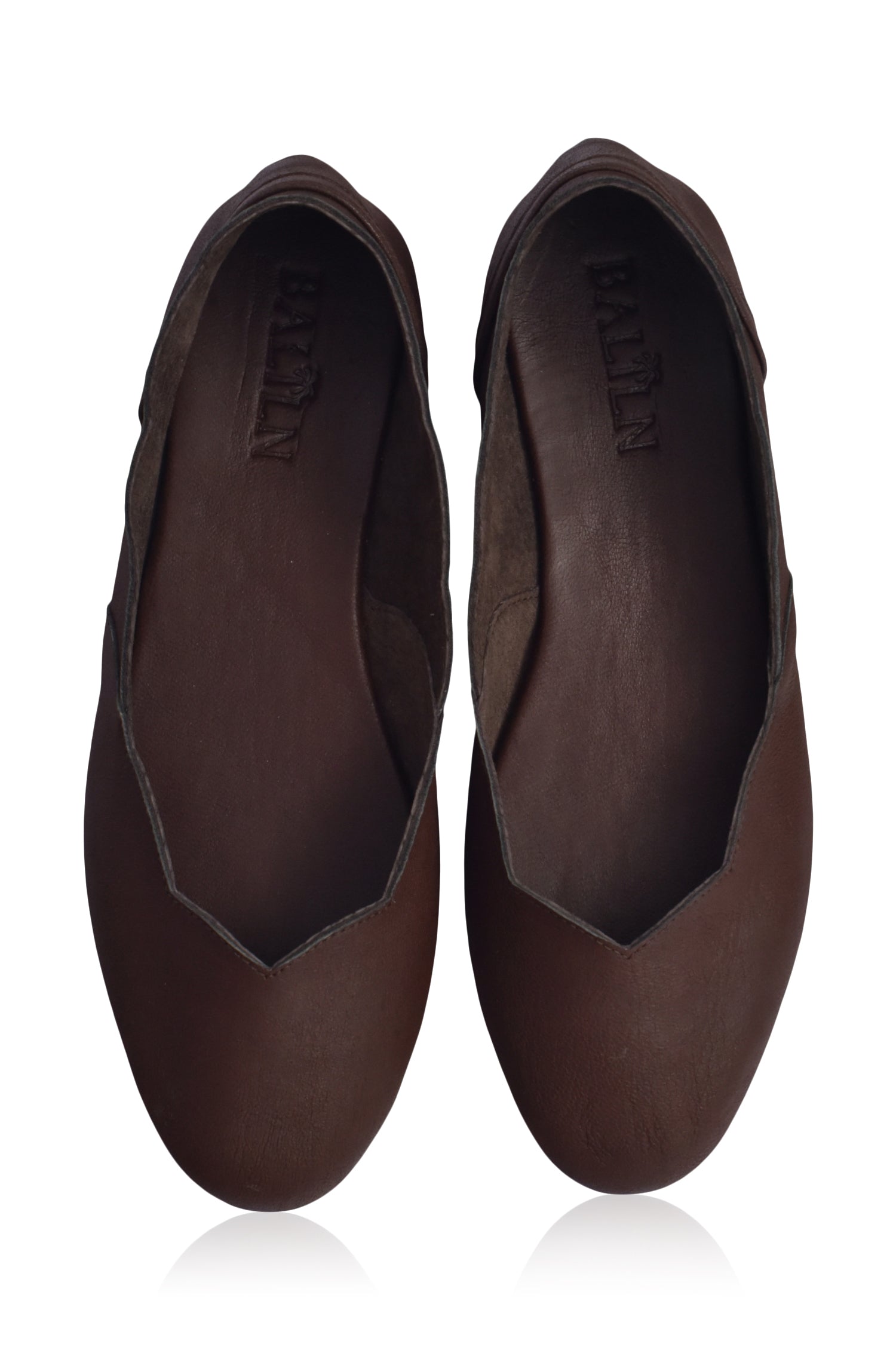 Milan Leather Ballet Flats-1