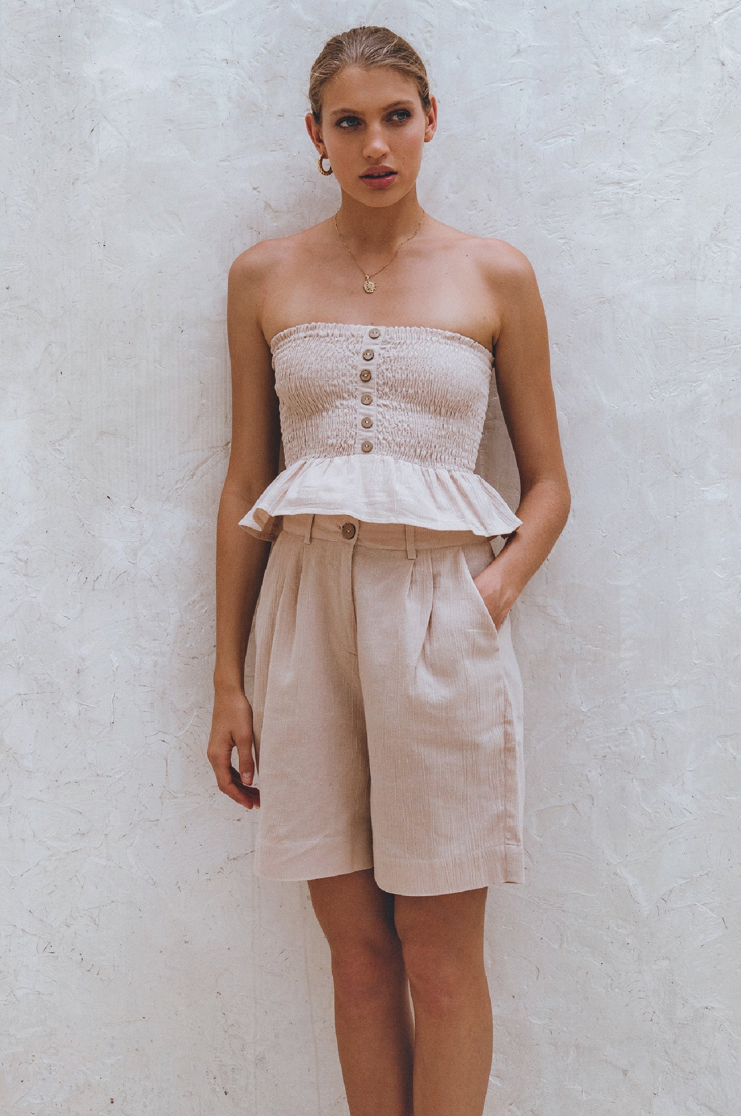 Mykonos Linen Shorts (Sale)-7