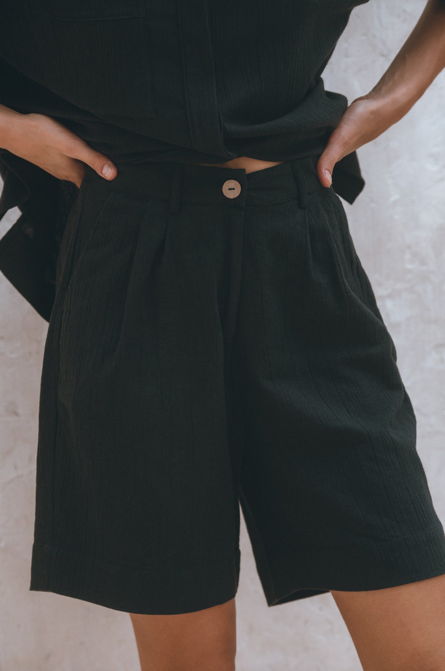 Mykonos Linen Shorts (Sale)-2