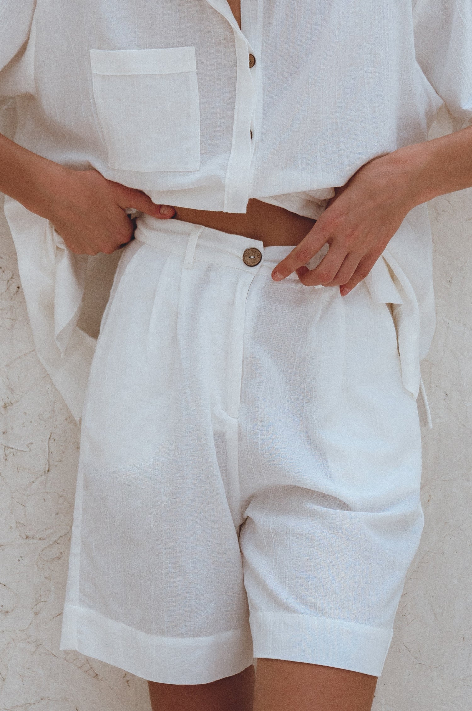 Mykonos Linen Shorts (Sale)-5