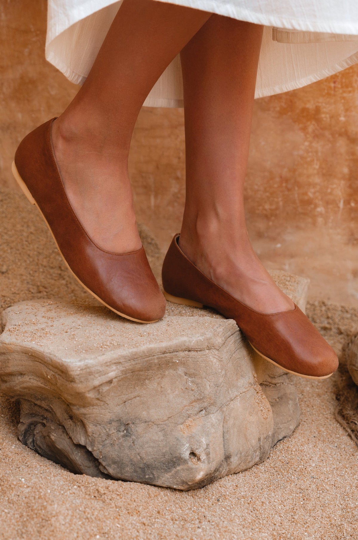 Naples Leather Ballet Flats-0