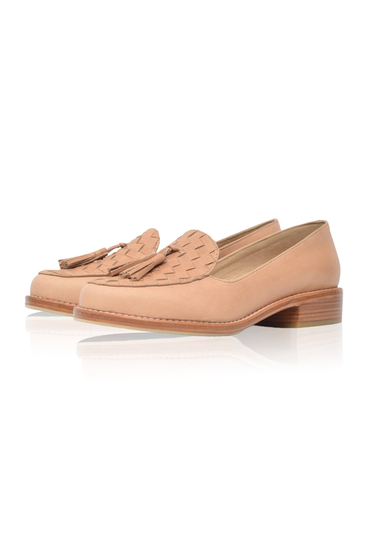 Nikita Woven Leather Loafers-2