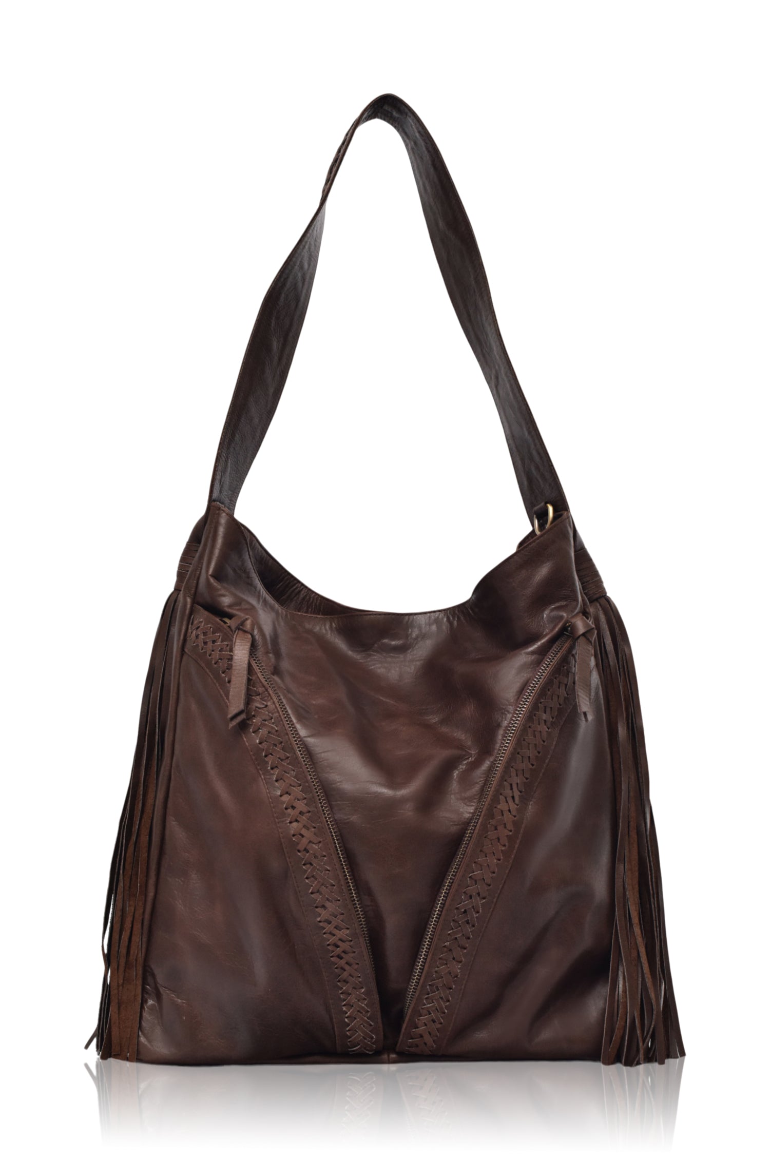 Nomad Tassel Leather Bag-4