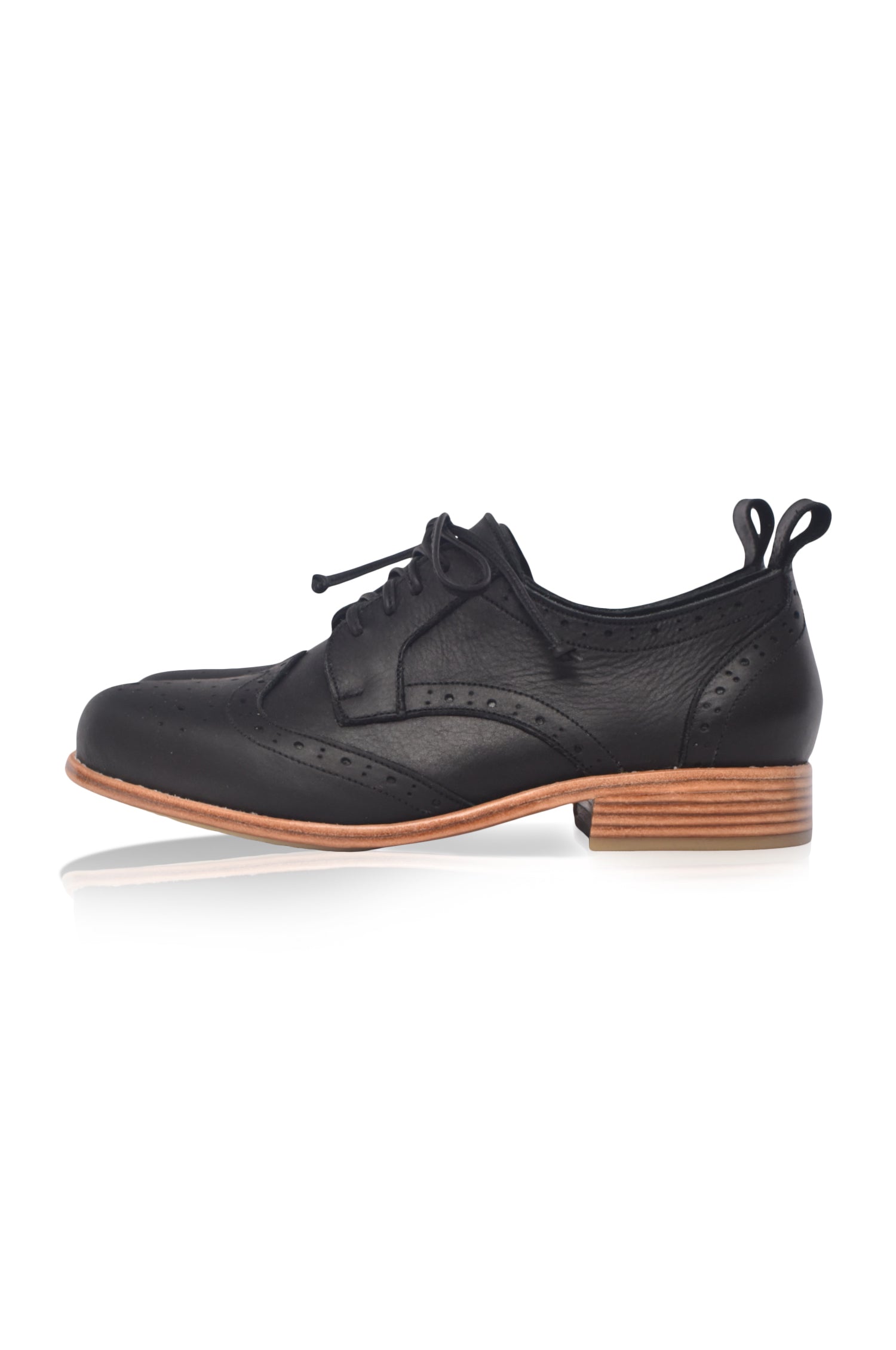 Northlight Cutout Leather Brogues-5