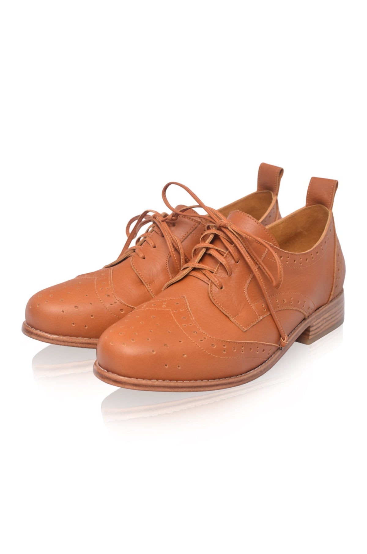 Northlight Cutout Leather Brogues-2