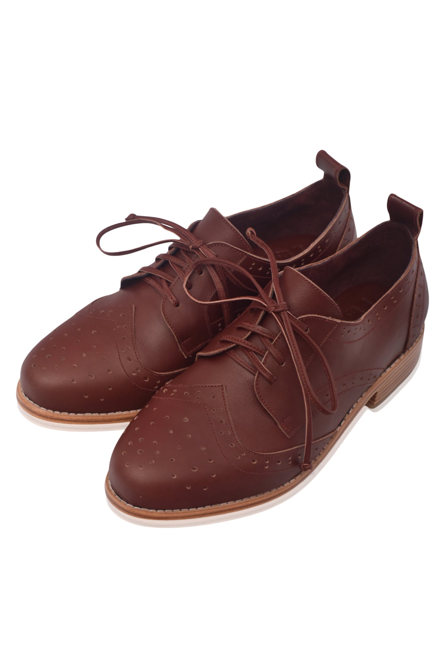 Northlight Cutout Leather Brogues-2