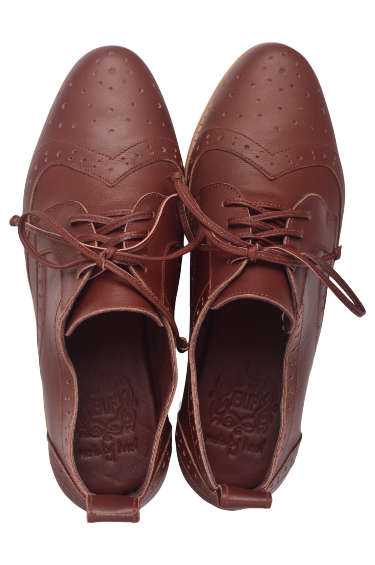 Northlight Cutout Leather Brogues-4