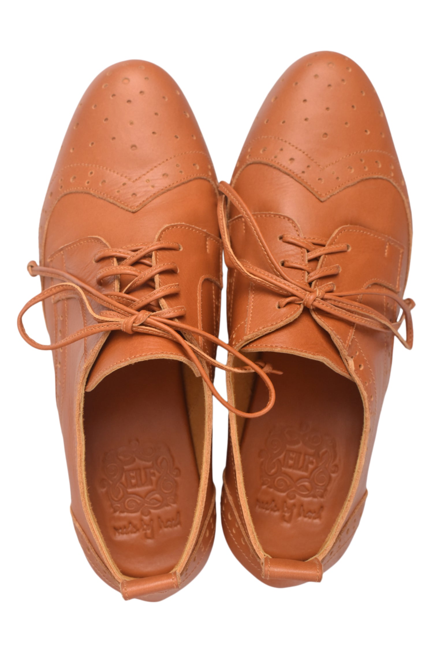 Northlight Cutout Leather Brogues-4