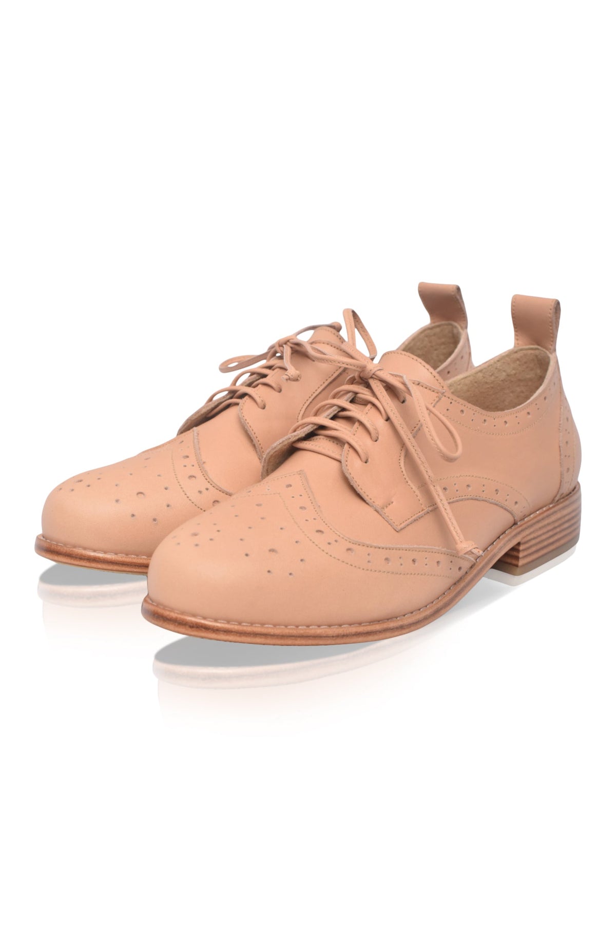 Northlight Cutout Leather Brogues-2