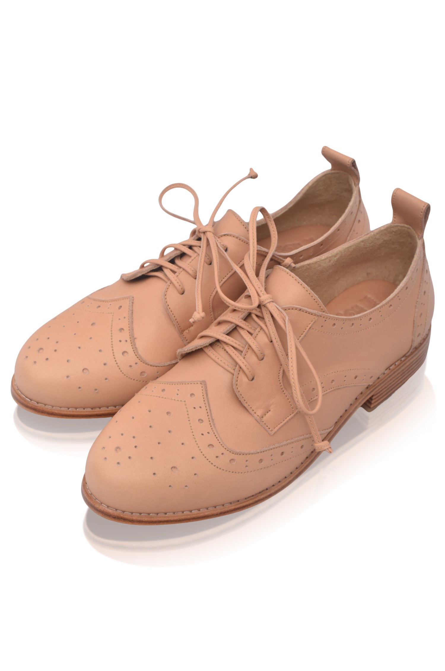 Northlight Cutout Leather Brogues-3