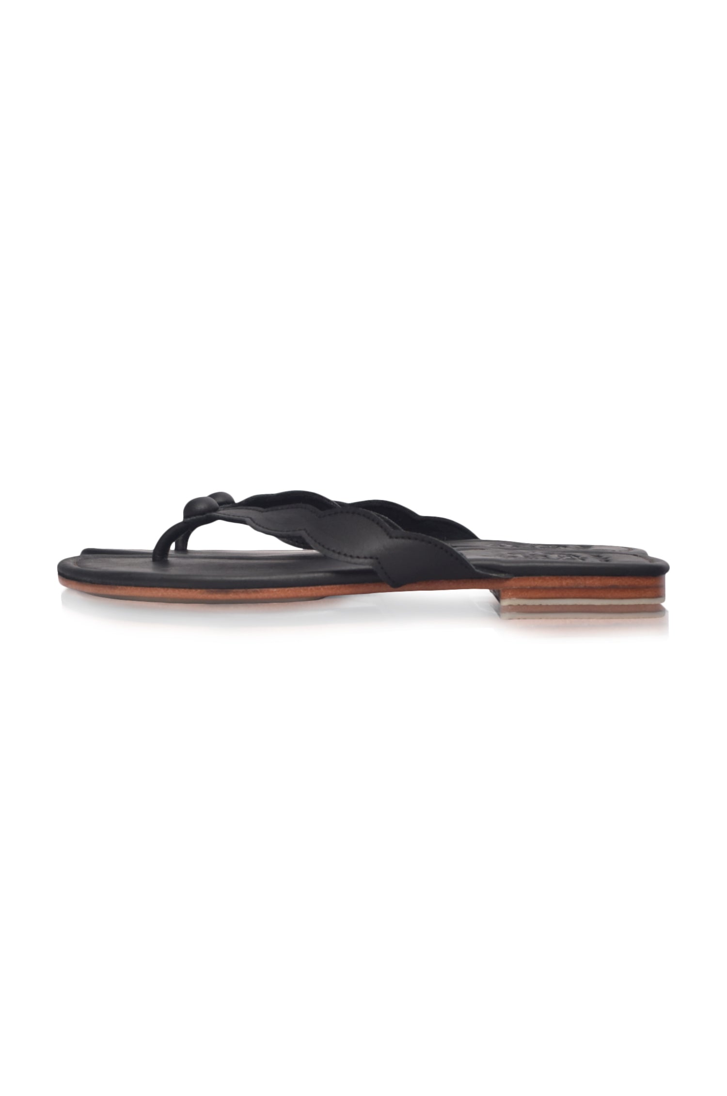 Nuvola Thong Leather Slides-2