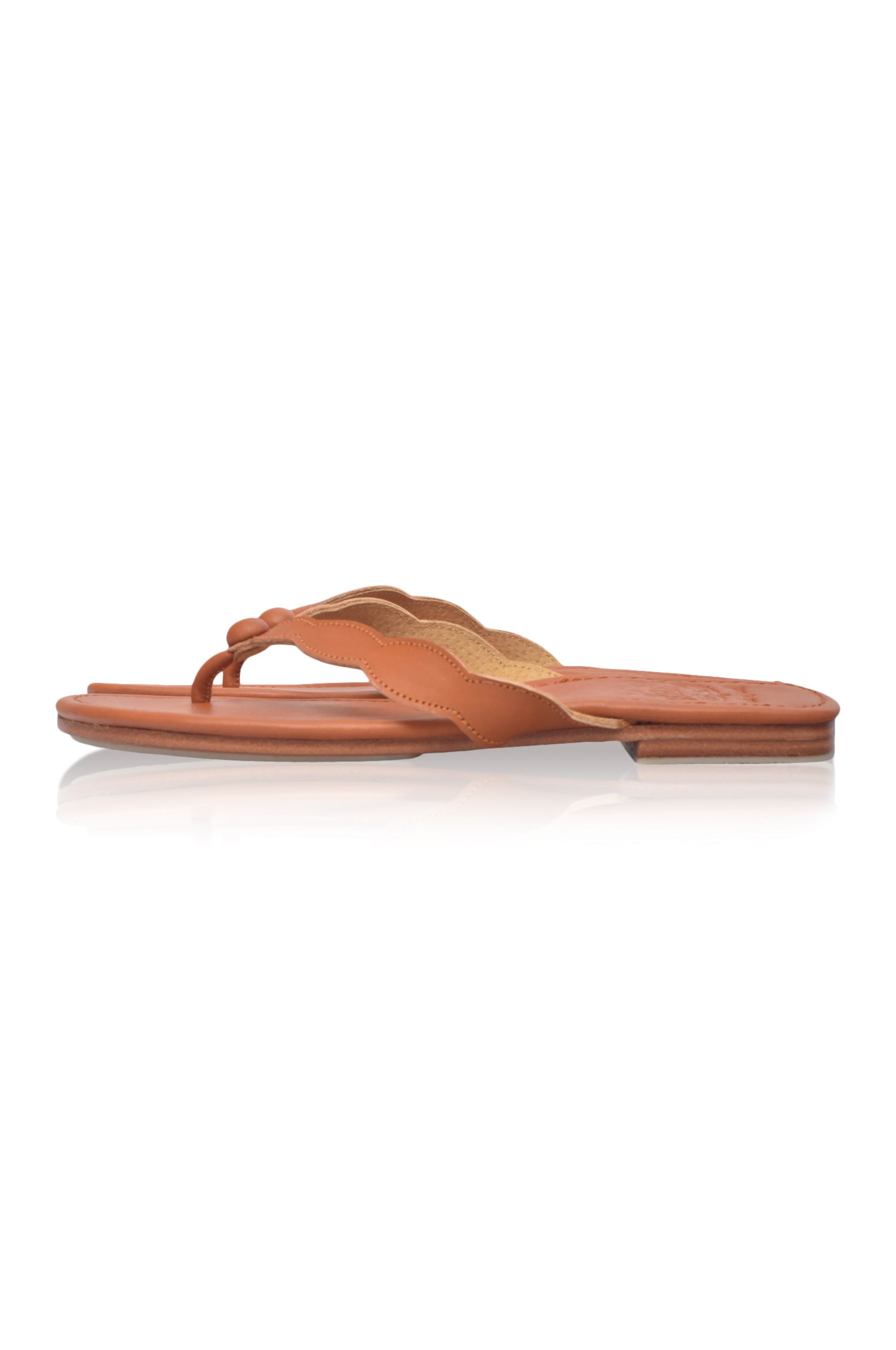 Nuvola Thong Leather Slides-2