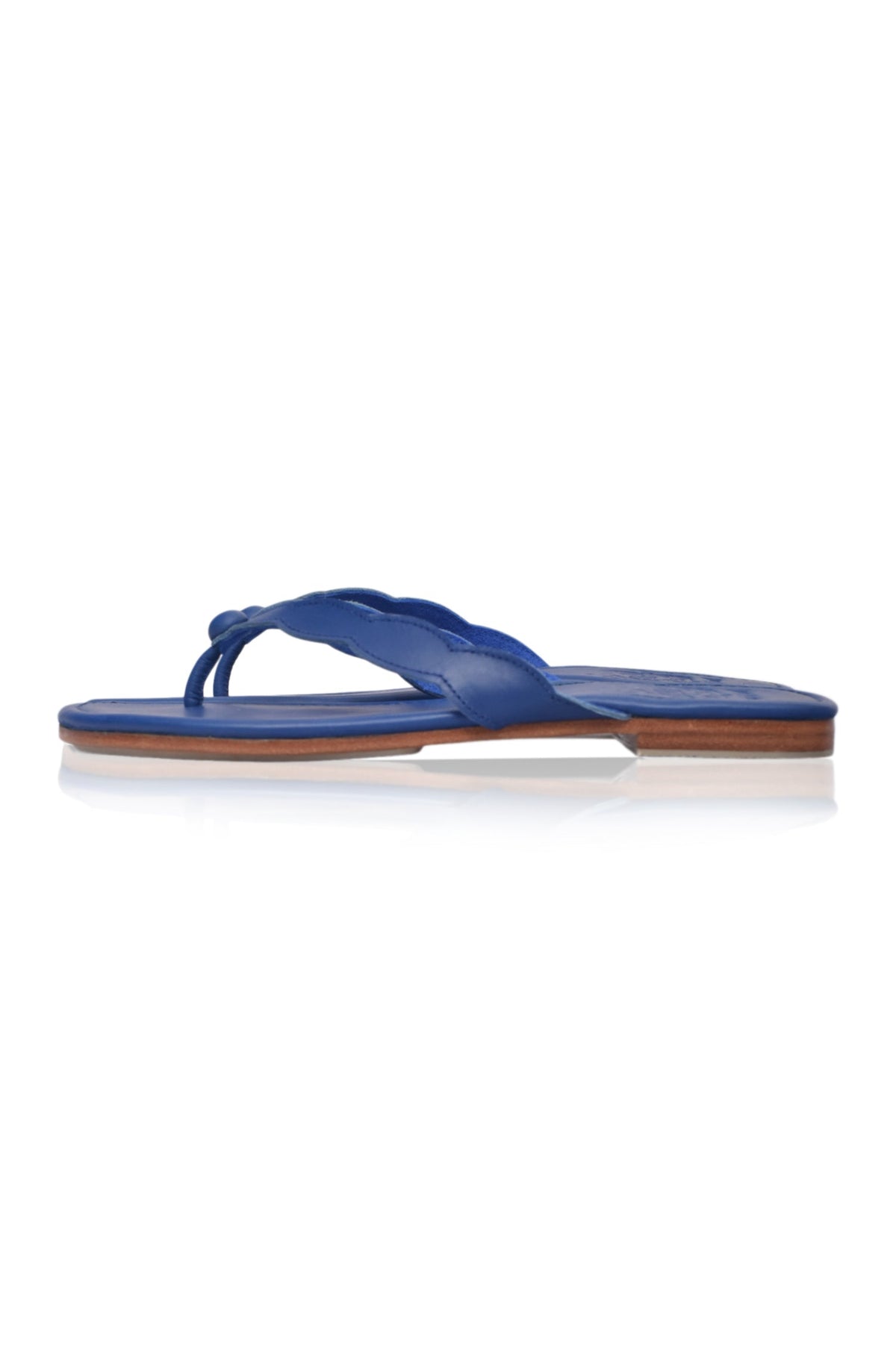 Nuvola Thong Leather Slides-2