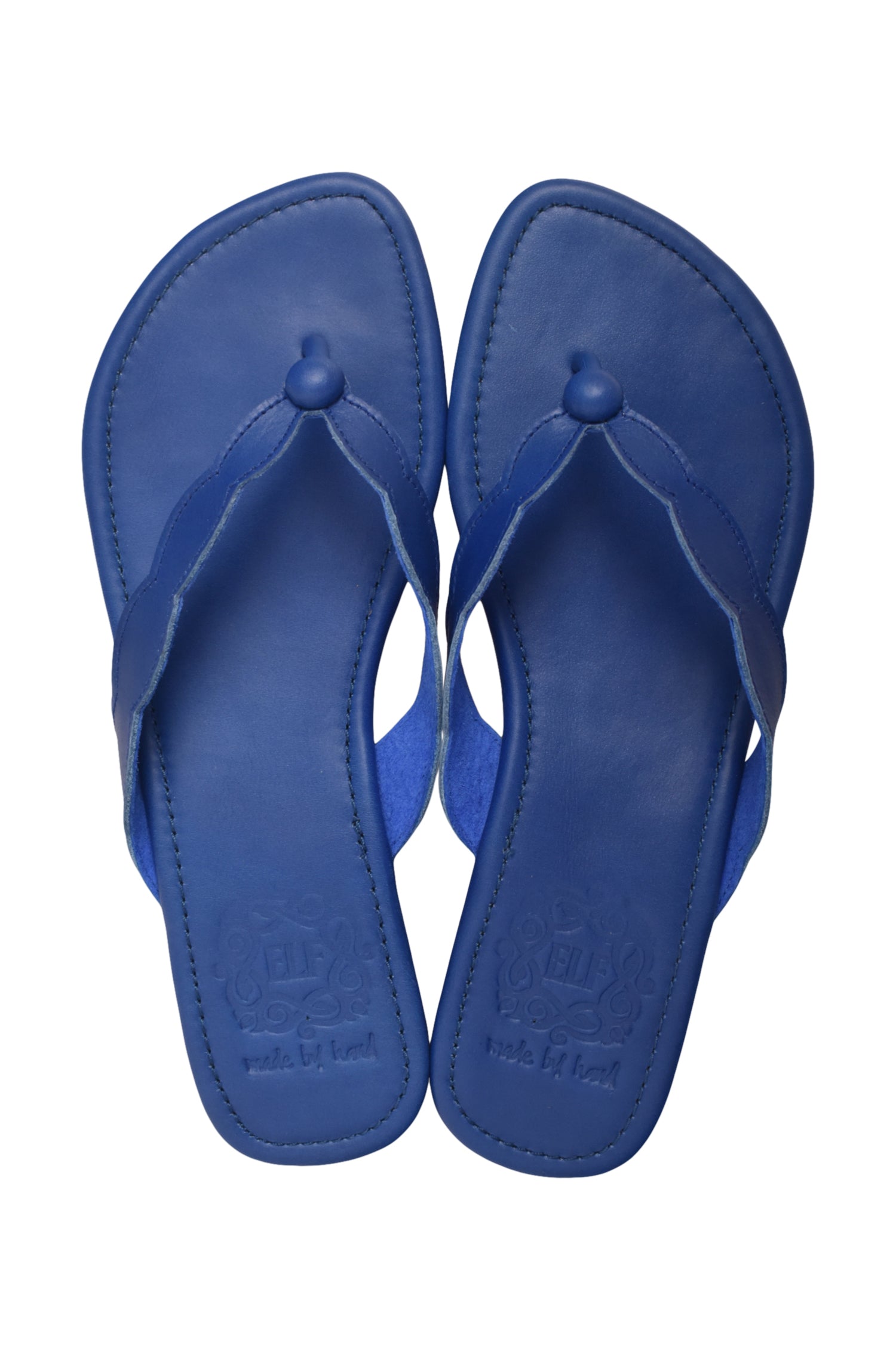 Nuvola Thong Leather Slides-3
