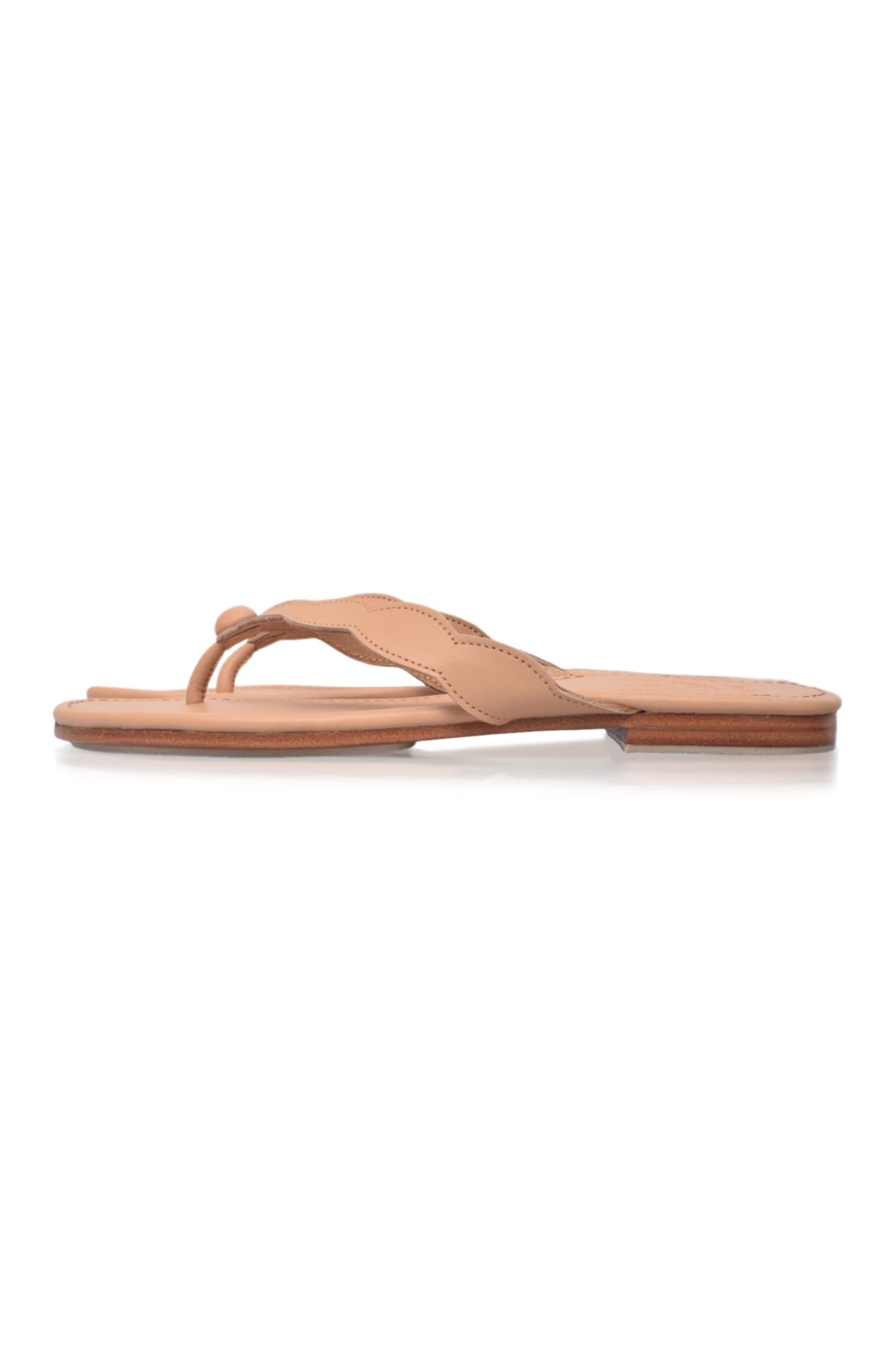 Nuvola Thong Leather Slides-2