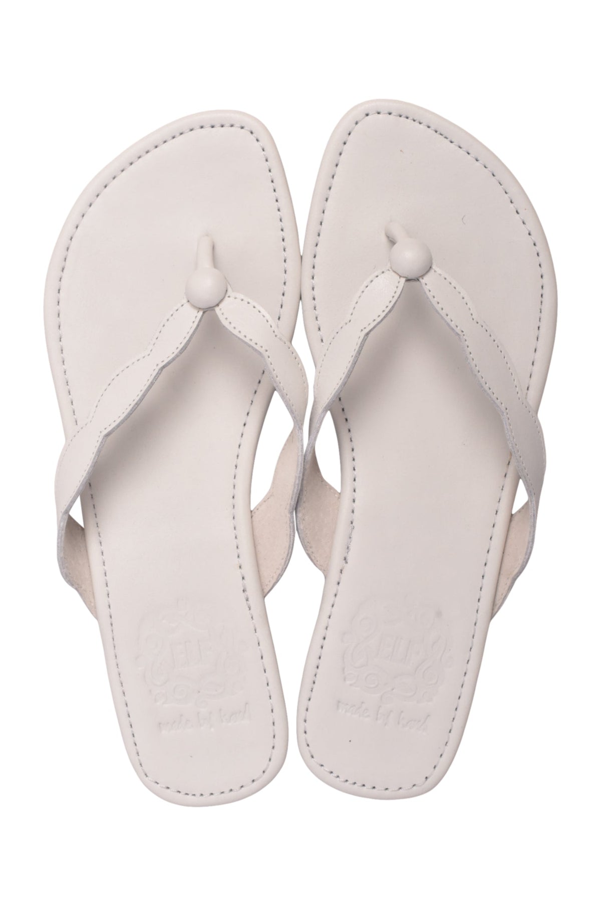Nuvola Thong Leather Slides-4