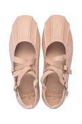 Obsession Criss-Cross Round Toe Flats-0