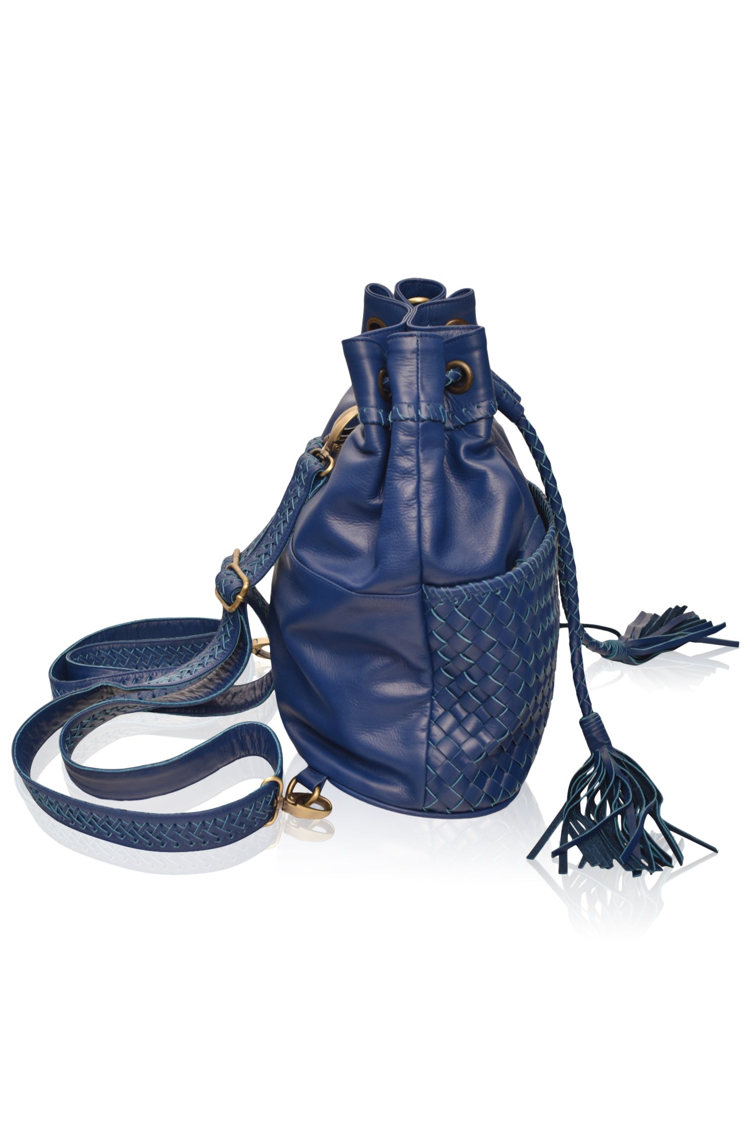 Ocean Alley Convertible Leather Backpack-4