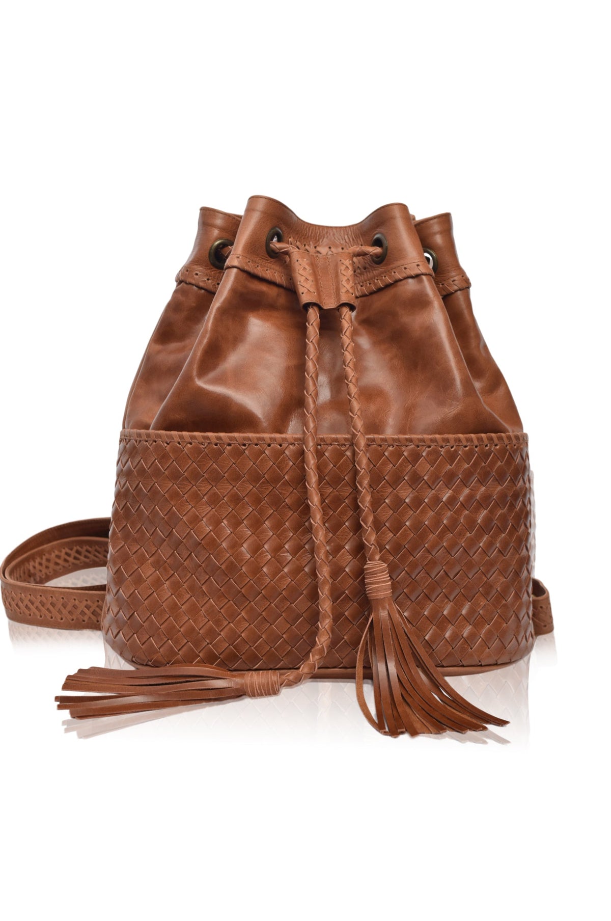 Ocean Alley Convertible Leather Backpack-5