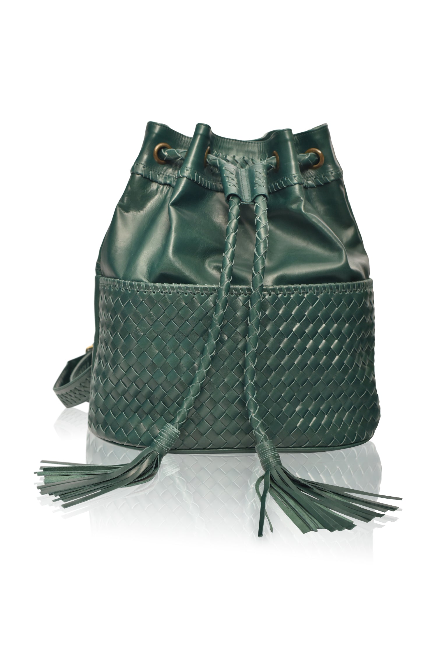 Ocean Alley Convertible Leather Backpack-6
