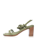 Ophelia Block Heel Wrap Sandals-1