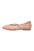 Orenda Pointed Toe Leather Flats-1