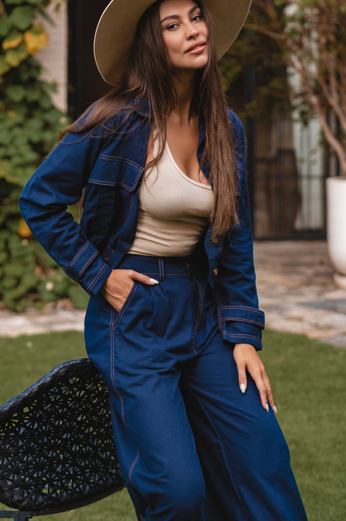 Orion Wide Leg Linen Pants-3