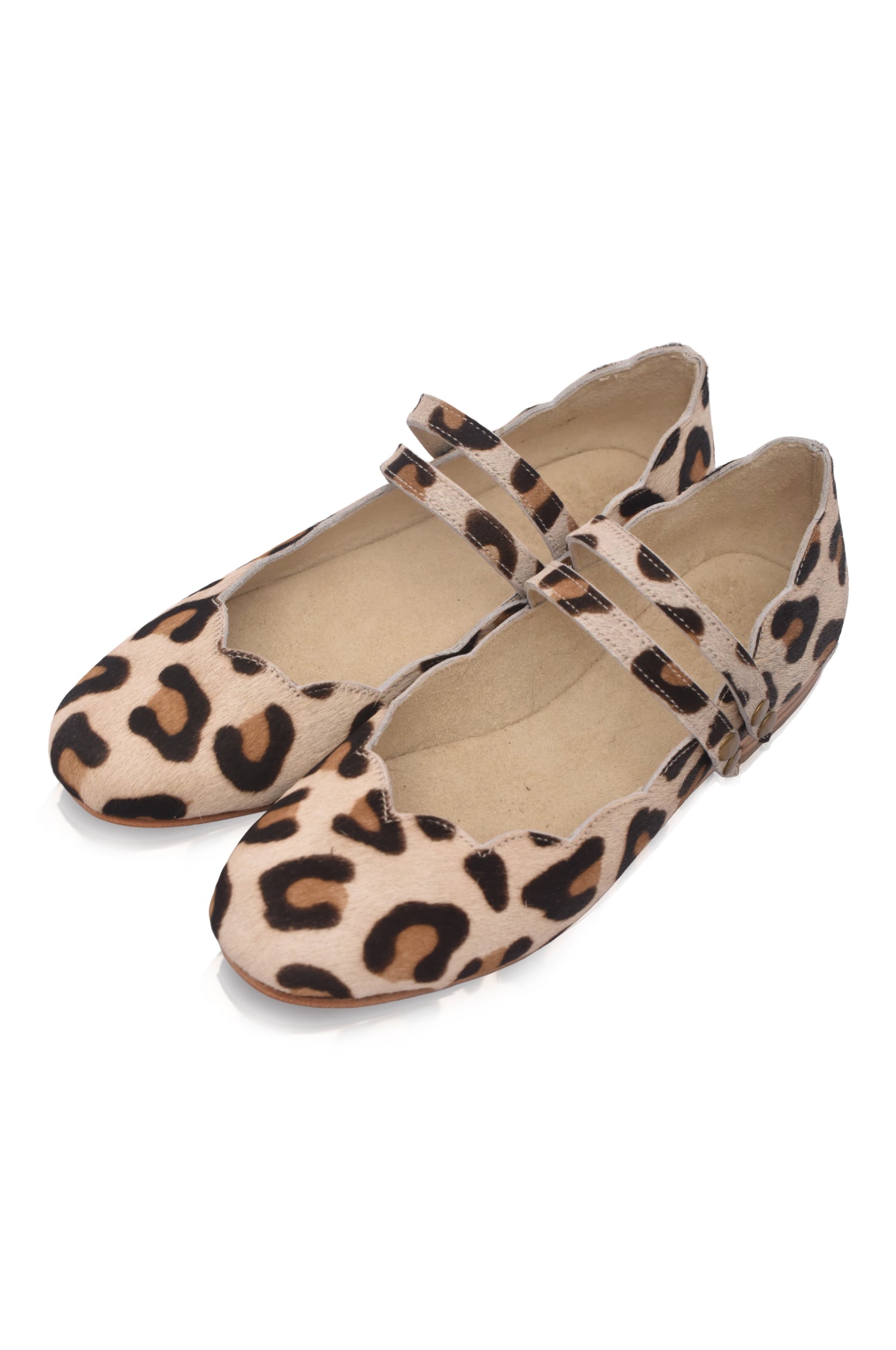 Daydream Animal Print Mary Jane Flats-3