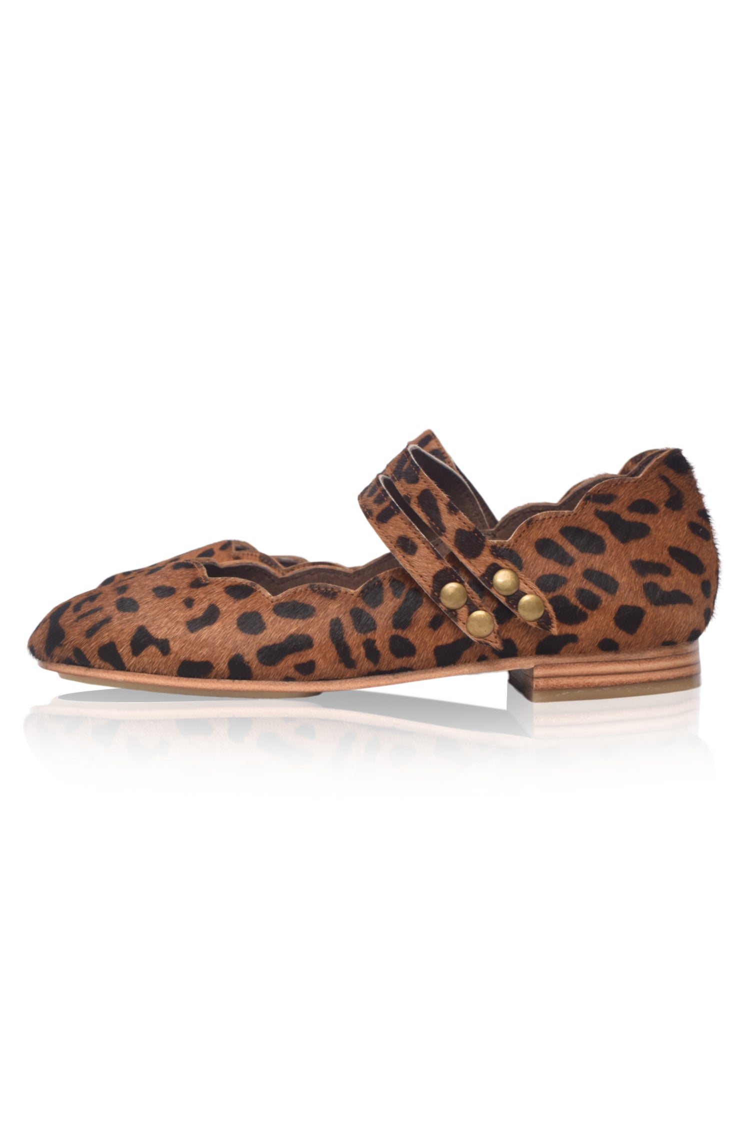 Daydream Animal Print Mary Jane Flats-5