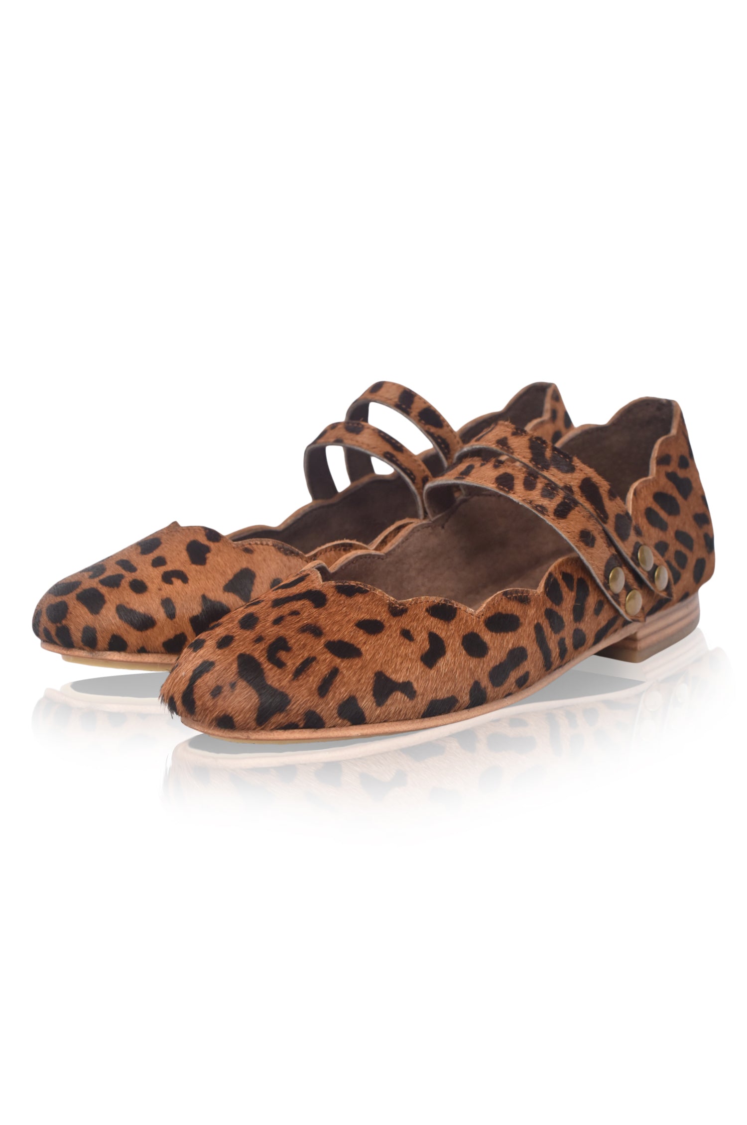Daydream Animal Print Mary Jane Flats-2