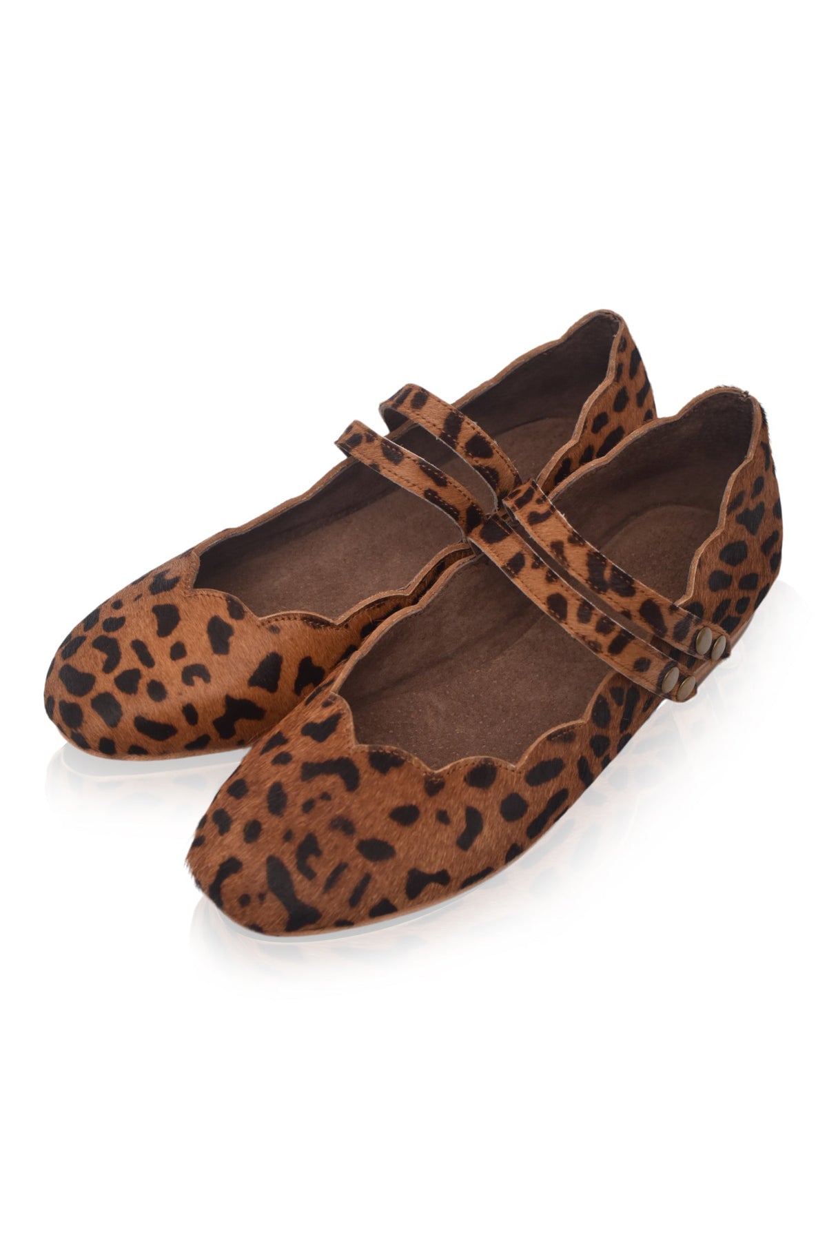 Daydream Animal Print Mary Jane Flats-3