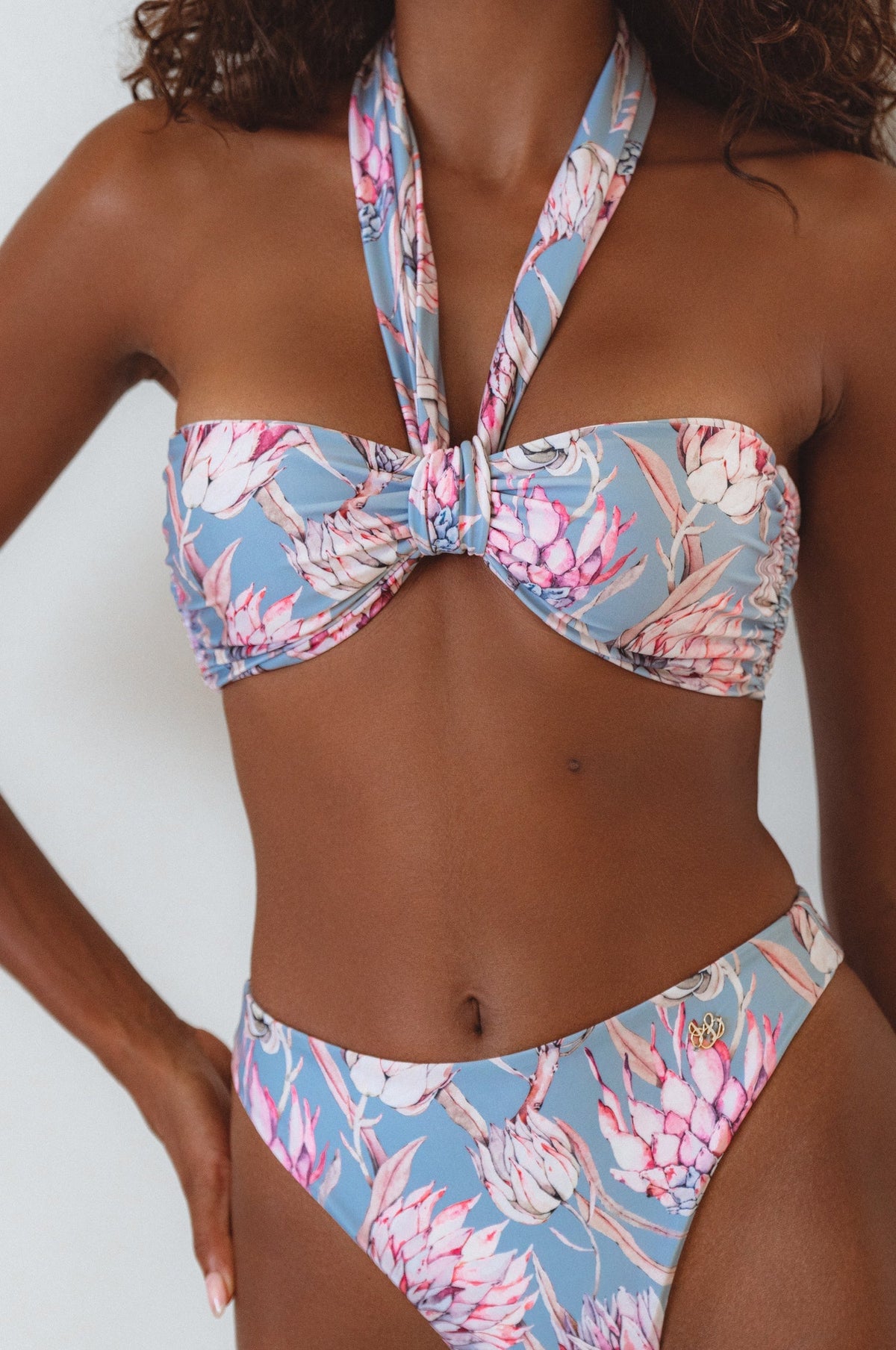 Palmeria Bandeau Bikini Top-8