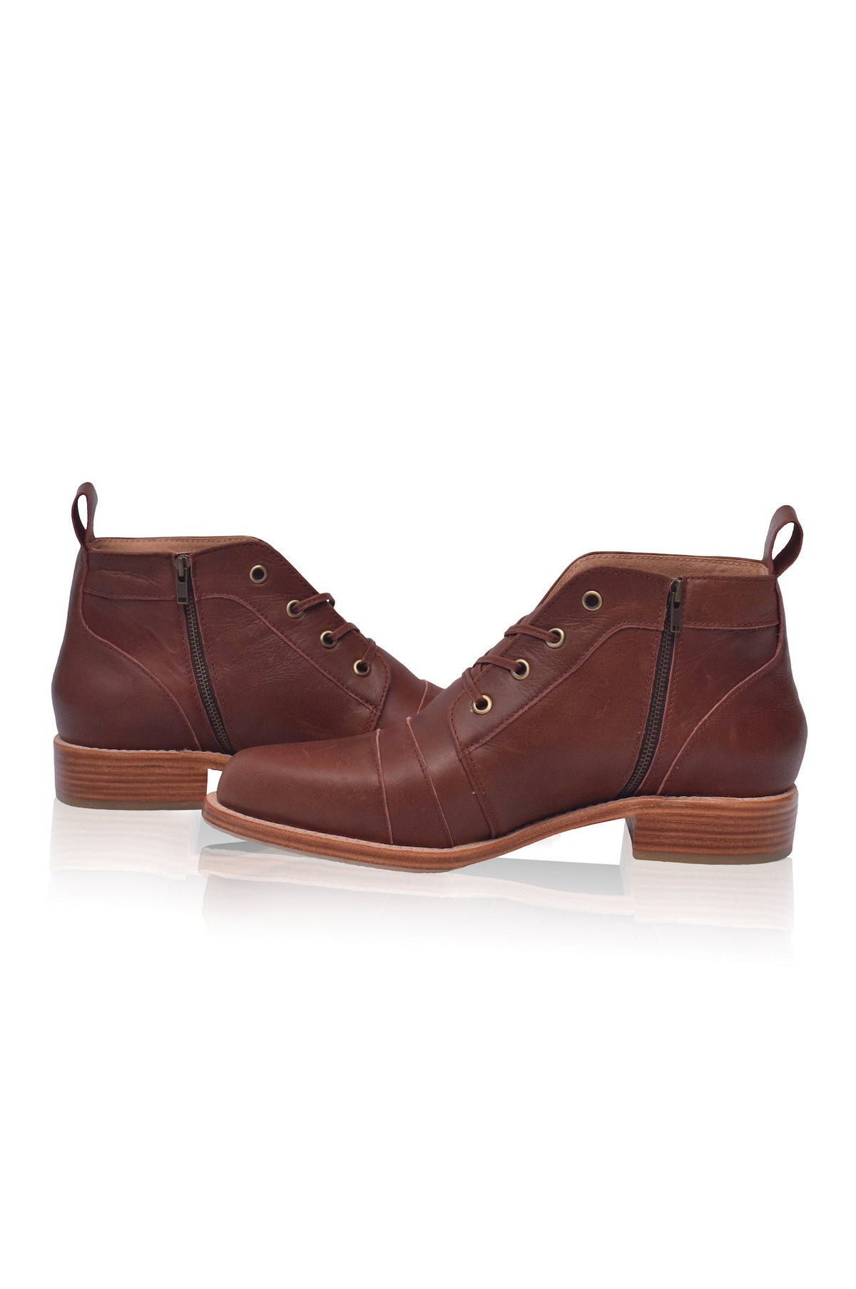 Passage Lace-Up Leather Boots-4