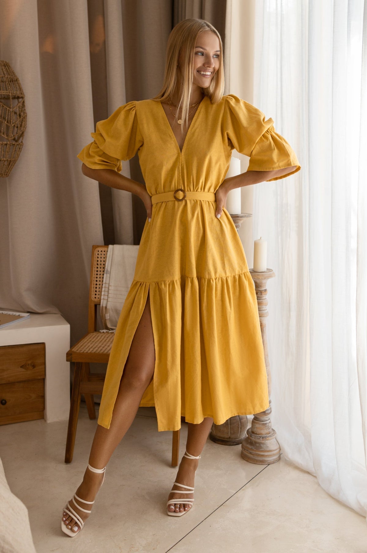 Peony Midi Dress (Sale)-6