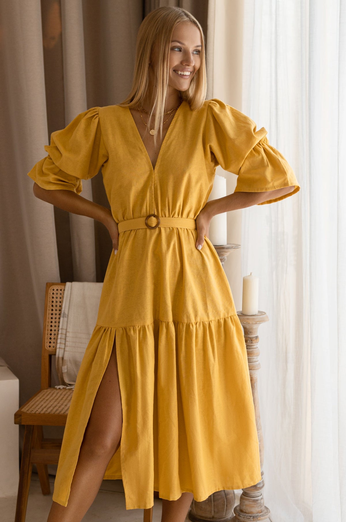 Peony Midi Dress (Sale)-0