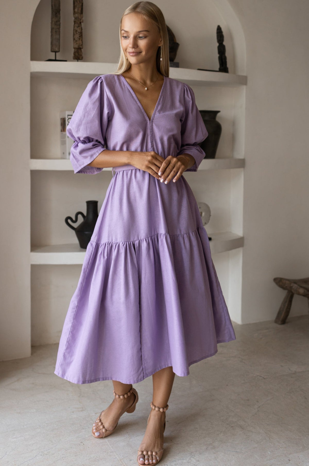 Peony Midi Dress (Sale)-8