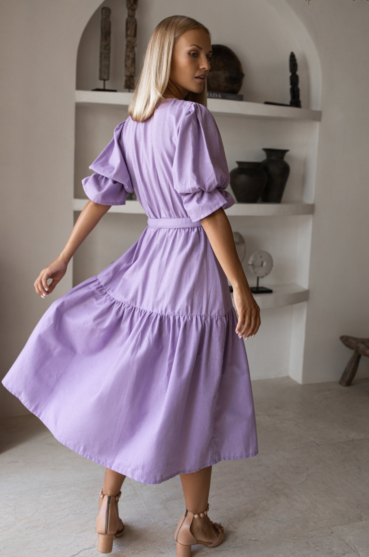 Peony Midi Dress (Sale)-3