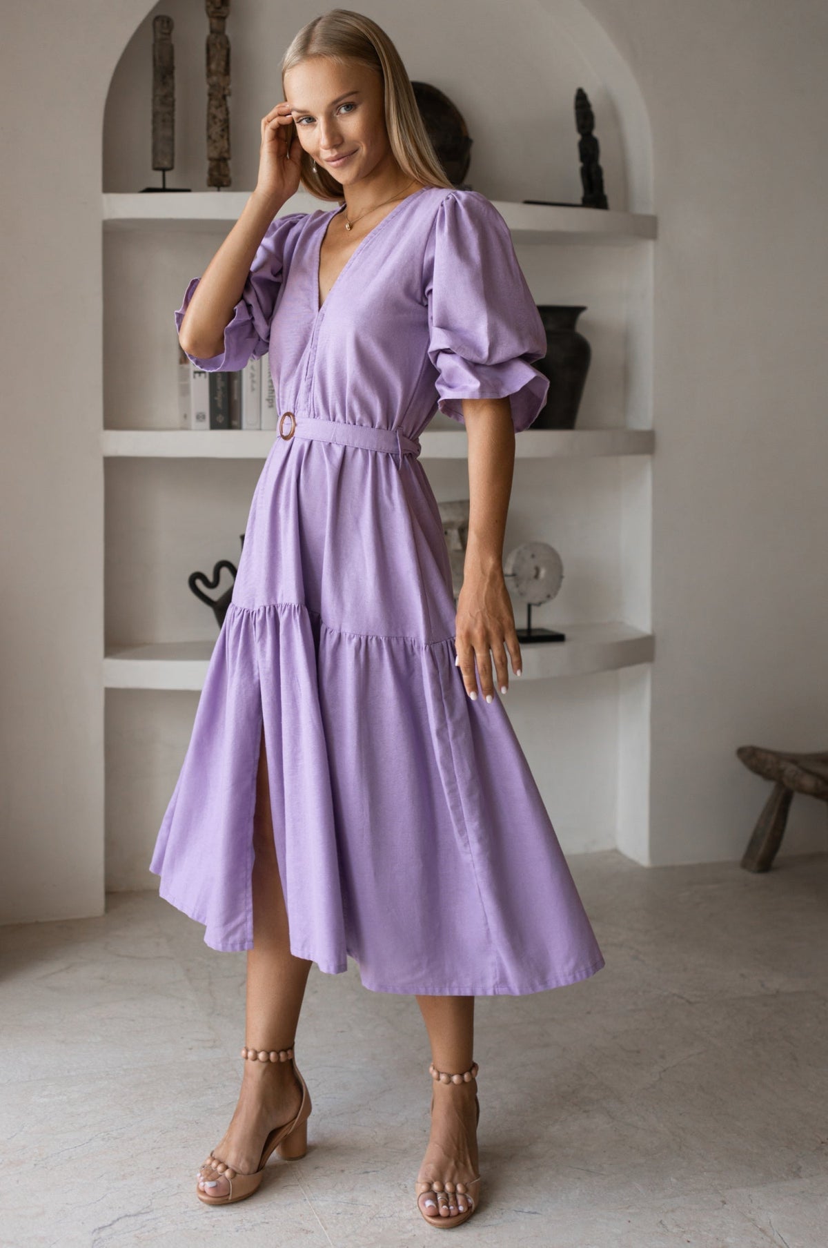Peony Midi Dress (Sale)-1