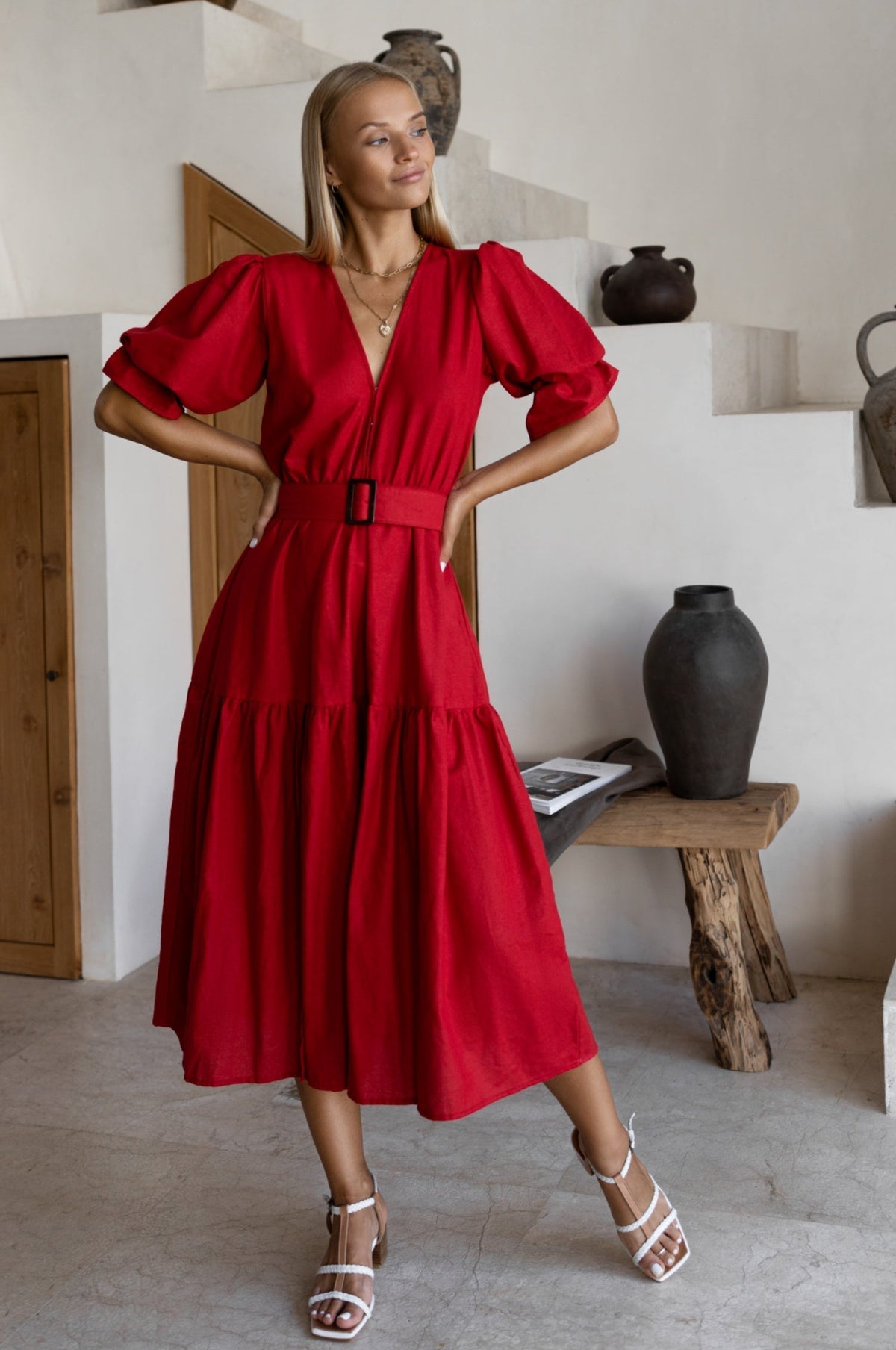 Peony Midi Dress (Sale)-8
