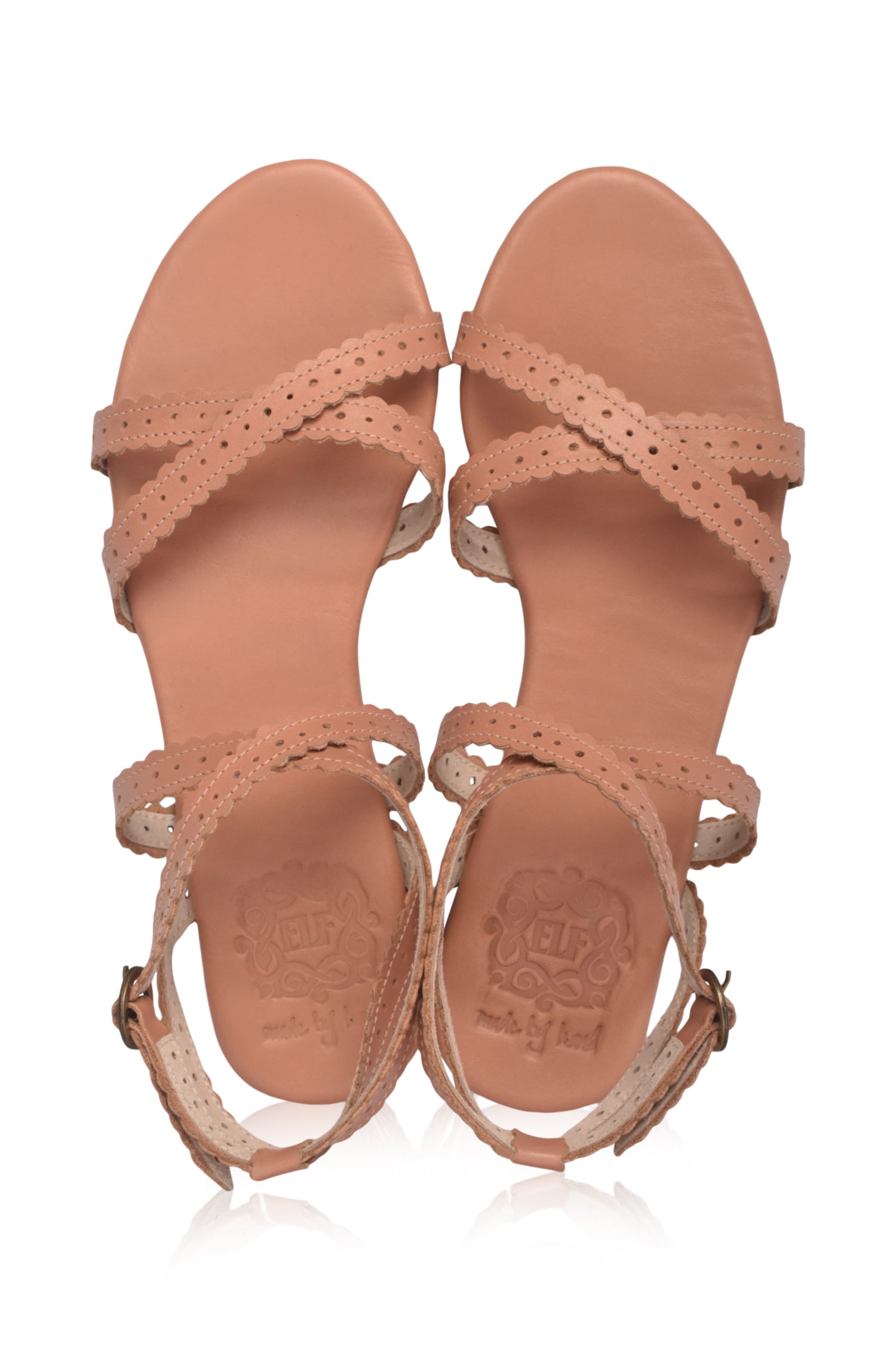 Playa Strappy Leather Sandals-4